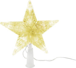 MagicHome MagicHome, Karácsonyi csillag, 10x LED, arany, 2xAA (STP8091133A)