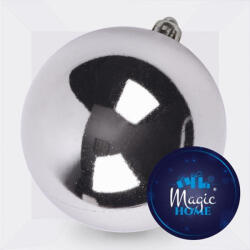 MagicHome MagicHome, Karácsonyi Gömbök, 1 db, ezüst, 15 cm (STP2171343)