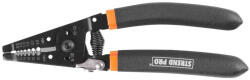 Strend Pro MT 73 fogó, 180 mm, villanyszerelő, szigeteléseltávolító, vakfogó, kábelekhez, 0, 8-2, 6 mm (STP229983)