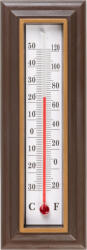 Strend Pro TMS-114 Retro, kültéri Hőmérő ablakra, 162x56x20 mm, műanyag (STP221952)