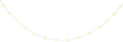 MagicHome MagicHome, Karácsonyi füzér, csillagok, PVC, 15x meleg fehér LED, 1, 4 m + 0, 3 m, 2xAA (STP2174123)