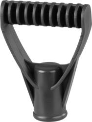 Strend Pro Műanyag fogantyú PVC markolattal, ásóhoz/hótolóhoz, 30 mm, fekete (STP211715)