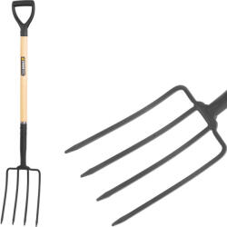 Strend Pro Garden F5125, 4-ágú villa D-nyéllel, Wood: Hand (STP211724)