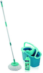 Leifheit 55414 Rotation Disc Mop Ergo + Power cleaner Takarítókészlet, felmosó + vödör (STP254755)