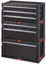 Keter Szerszámos doboz Keter 17201228, TOOL CHEST SET, 6 fiók, 560x750x290 mm, szerszámokhoz (STP239782)