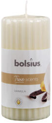 Bolsius Pillar True Scents Gyertya, 120/60 mm, vanília illatú (STP2171657)