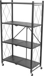 Strend Pro RAW4T, Összecsukható Fém Állvány kerekeken, 4 polcos, 1270x720x340 mm, max. 50 kg/polc (STP2211632)