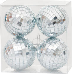 MagicHome MagicHome, Karácsonyi díszgömbök, 4 db, 8 cm (STP8091915)