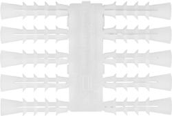 Strend Pro Dűbel TP, 6 mm, LDPE, klasszikus, 10 db-os lapon (STP419001)