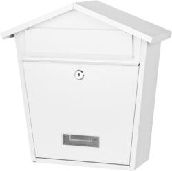 Strend Pro MODERN B Levélszekrény, 365x365x133 mm, fehér (STP217612)