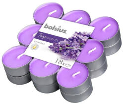 Bolsius Tealight True Scents, illatos mécses, levendula, 18 db (STP2171650)