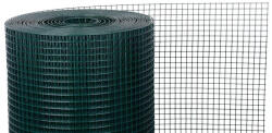 Strend Pro Garden GARDEN PVC, Négyzetes csirkeháló, 1000/19x19/1, 45 mm, zöld, RAL 6005, 10 m-es tekercs (STP431443)