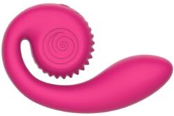 Snail Vibe - Gizi Lite, Vibrator Dual pentru Punctul G și Clitoris, Roz Vibrator