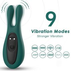 Armony, Armony Stimulators ARMONY - Vibrator Rabbit cu Bullet Detașabil, Verde Vibrator