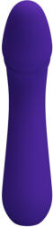 FUN TOYS, PRETTY LOVE PRETTY LOVE - Cetus, Vibrator G-Spot Flexibil cu Vârf Curbat și 12 Moduri, Silicon, 15 cm, Mov Vibrator