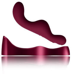 Rocks-Off - Ruby Glow, Vibrator 2 în 1 Sit-On cu 2 Motoare, Telecomandă și Bază Magnetică, Silicon, Roșu Vibrator