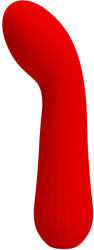 FUN TOYS, PRETTY LOVE PRETTY LOVE - Faun, Vibrator G-Spot Flexibil cu Vârf Curbat și 12 Moduri, Silicon, 15 cm, Roșu Vibrator