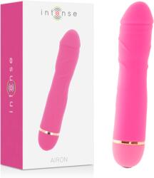 Intense INTENSE - Airon, Vibrator Clasic Elegant cu 20 Moduri, Silicon Medical, Roz Vibrator