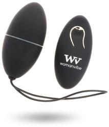 Womanvibe - Alsan Egg Telecomandă Silicon Negru