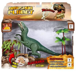 Avaleea Jucarie interactiva dinozaur cu lumini si sunete Velociraptor si accesorii, 22 cm, Avaleea (AVL99941)