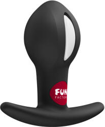 FUN FACTORY - B-Ball Uno, Plug Anal cu Greutate Mobilă, Negru