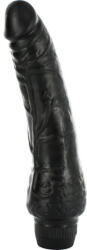 Seven Creations - Vibrator Realist Premium Negru 20 cm Vibrator
