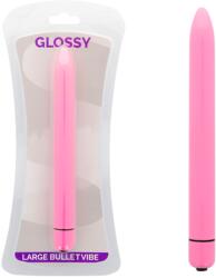 Glossy - Vibrator Slim Rose închis Vibrator