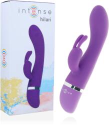 Intense INTENSE - Hilari, Vibrator Rabbit Luxos cu 2 Motoare și 30 Moduri, Lila Vibrator