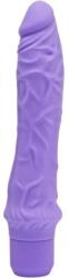 ToyJoy - Classic Large, Vibrator Realist Mare cu 7 Funcții, Silicon Medical, 24.9 cm, Mov Vibrator