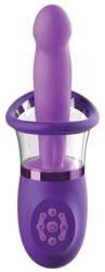 Fantasy For Her, Pipedreams Fantasy For Her Ultimate Pleasure Pro Plus - Vibrator Rabbit cu Sucțiune Mov 20, 3 cm Vibrator