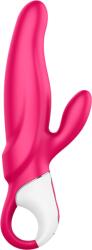 SATISFYER, SATISFYER VIBRATOR SATISFYER - Vibe Mr Rabbit, Vibrator Rabbit cu Silicon Lichid și 2 Motoare, 12 Programe Vibrator
