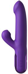 FANTASY FOR HER, PIPEDREAMS Fantasy For Her Super Sonix - Vibrator Iepuraș cu Funcție Thrusting, 22cm Mov Vibrator