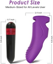 Armony ARMONY - Aurora, Vibrator pentru Deget, Violet Vibrator