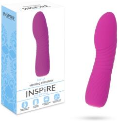 Inspire ESSENTIAL - Leila, Vibrator Flexibil cu 12 Funcții și Funcție Memorie, Mov Vibrator