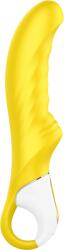 SATISFYER, SATISFYER VIBRATOR SATISFYER - Vibe Yummy Sunshine, Vibrator Rabbit cu Silicon Lichid, 12 Programe, Galben Vibrator