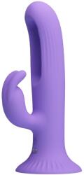 Pretty Love PRETTY LOVE - Killmoulis, Vibrator Rabbit cu Limbă și Thrusting, 12 Moduri, Violet Vibrator