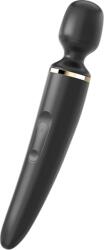 Satisfyer, Satisfyer Wand Satisfyer Wand-er Woman - Vibrator wand XXL Negru cu 50 combinații de vibrații IPX7 Vibrator