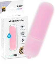 ONLINE - Mini Bullet Vibe, Vibrator Bullet Compact cu 10 Moduri, Roz