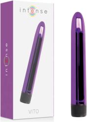 Intense INTENSE - Vito, Vibrator Clasic Compact cu Vibrații Puternice, 17 cm, Mov Vibrator