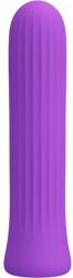 FUN TOYS, PRETTY LOVE PRETTY LOVE - Blanche, Vibrator Compact Texturat cu 12 Moduri, Silicon, Mov Vibrator