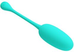 FUN TOYS, PRETTY LOVE PRETTY LOVE - Knucker, Ou Vibrant Reîncărcabil cu Funcție Memorie, 12 Moduri, Verde Aqua