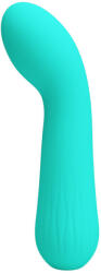 FUN TOYS, PRETTY LOVE PRETTY LOVE - Faun, Vibrator G-Spot Flexibil cu Vârf Curbat și 12 Moduri, Silicon, 15 cm, Verde Aqua Vibrator