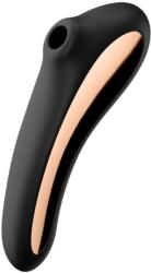 Satisfyer, Satisfyer Air Pulse Satisfyer - Vibrator Dual Kiss Air Pulse Negru Vibrator