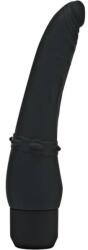 ToyJoy - Classic Smooth, Vibrator Realist din Silicon 100% cu 7 Funcții, 17.5 cm, Negru Vibrator