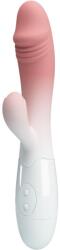 Pretty Love PRETTY LOVE - Snappy, Vibrator Rabbit cu Stimulare Duală, 30 Moduri, Roz Vibrator