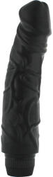 Seven Creations - Perfect Pleasures, Vibrator Realist Flexibil fără Ftalați, PVC, 22 cm, Negru Vibrator