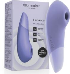 Womanizer - Enhance, Stimulator Clitoridian 2 în 1, Violet Vibrator