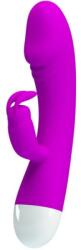 Pretty Love PRETTY LOVE - Smart Will, Vibrator Rabbit cu 30 Moduri Vibrație și Corp Curbat G-Spot, Silicon Vibrator