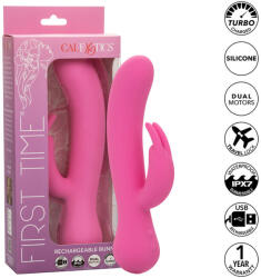CalExotics - Vibrator Rabbit Reîncărcabil Pentru Prima Dată Roz Vibrator