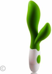 Pretty Love PRETTY LOVE - Flirtation Owen, Vibrator Rabbit cu 30 Impulsuri, Silicon FDA, Verde/Alb Vibrator